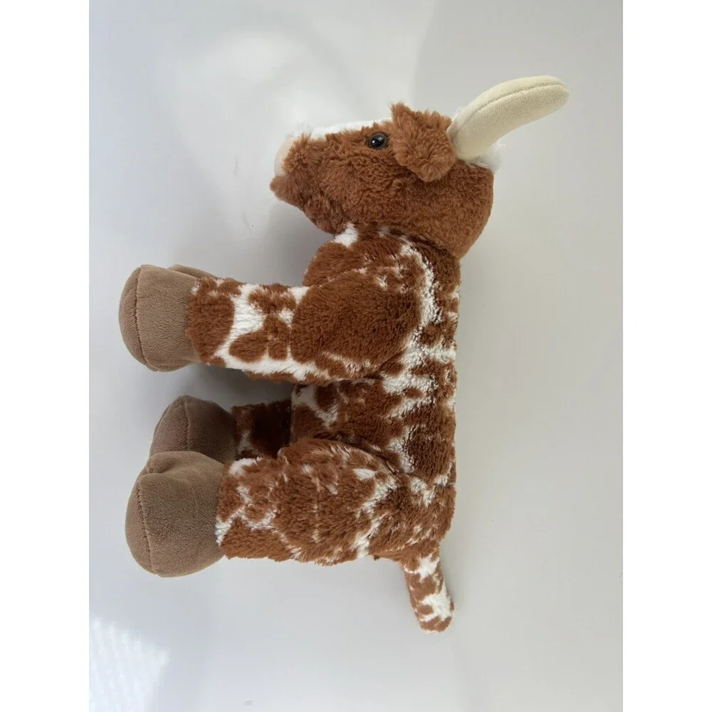 Build A Bear Longhorn Spotted Bull Cow Stuffed Animal The Shrine Way of Lights